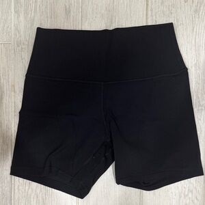 Lululemon - Black High-Waisted Shorts
